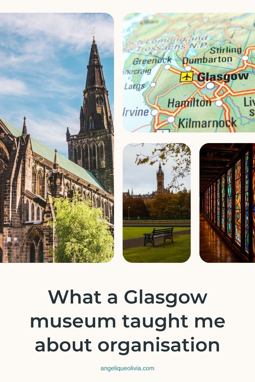 Pinterest pin for the article “A museography lesson from Glasgow”