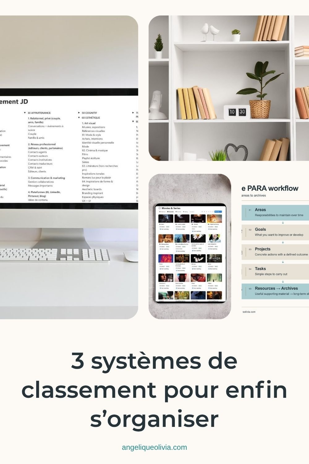Épingle Pinterest de l’article « Quels systèmes de classement pour s’organiser ? »