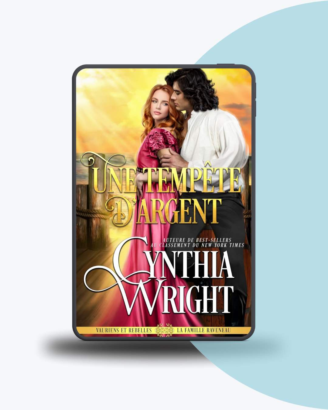 Angélique Olivia traductrice littéraire romance historique Cynthia Wright Une tempête d'argent