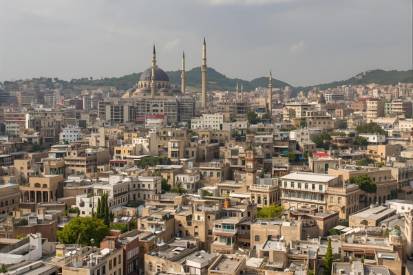 Paysage iranien typique pour roman témoignage de guerre Iran Irak